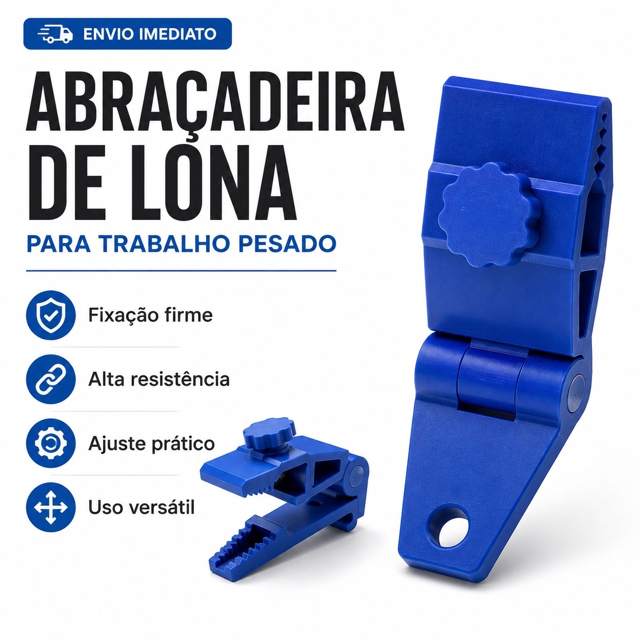 Abraçadeira de lona
